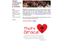 Tablet Screenshot of gracelmc.org